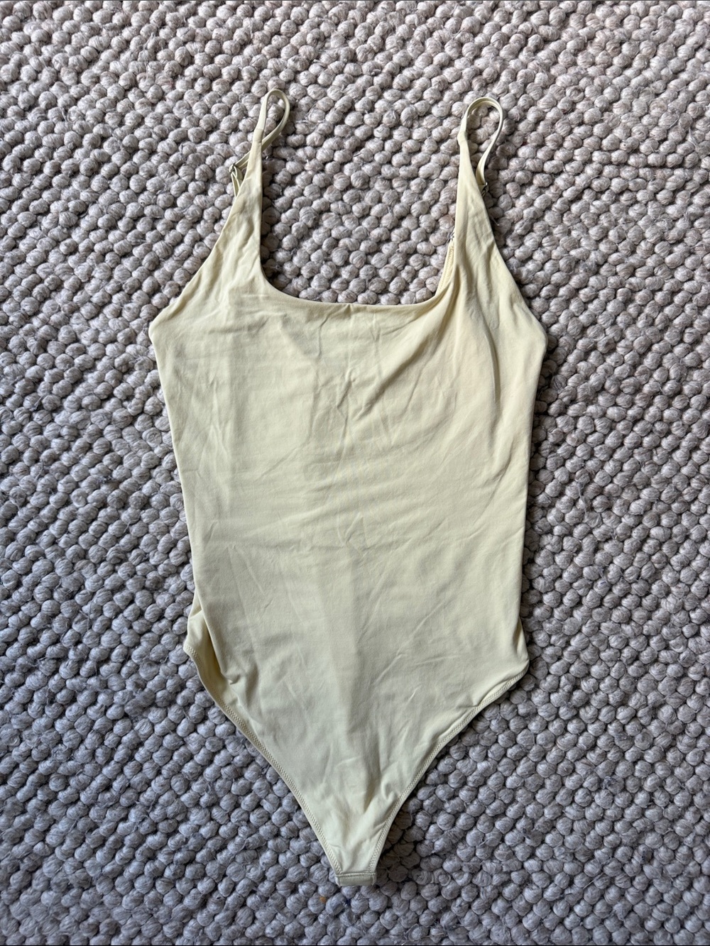 Kids Cream One-Piece Swimsuit